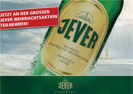 Teilnahmekarte (Jever Weihnachtsaktion)