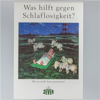 Plakat (Was hilft gegen Schlaflosigkeit)