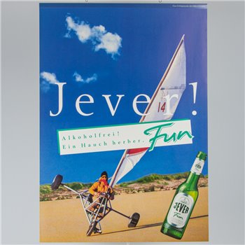 Plakat (Jever! - Strandsegler)