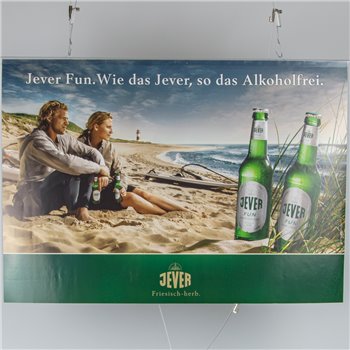 Plakat (Jever Fun Wie das Jever so das Alkoholfrei)