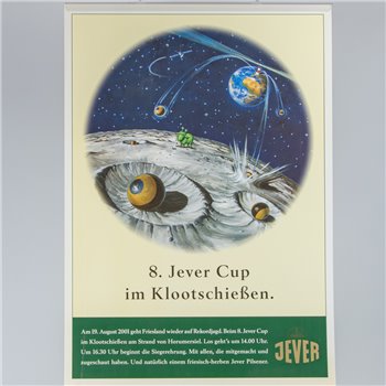 Plakat (8. Jever Cup im Klootschießen)