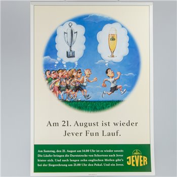 Plakat (Am 21. August ist wieder Jever Fun Lauf)