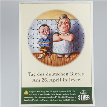 Plakat (Tag des deutschen Bieres Am 26. April in Jever)