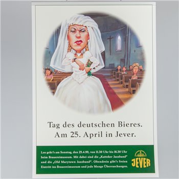 Plakat (Tag des deutschen Bieres Am 25. April in Jever)
