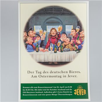 Plakat (Der Tag des deutschen Bieres Am Ostermontag in Jever)