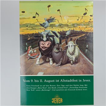 Plakat (Vom 9. bis 11. August ist Altstadtfest in Jever)