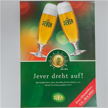 Plakat (Jever dreht auf)