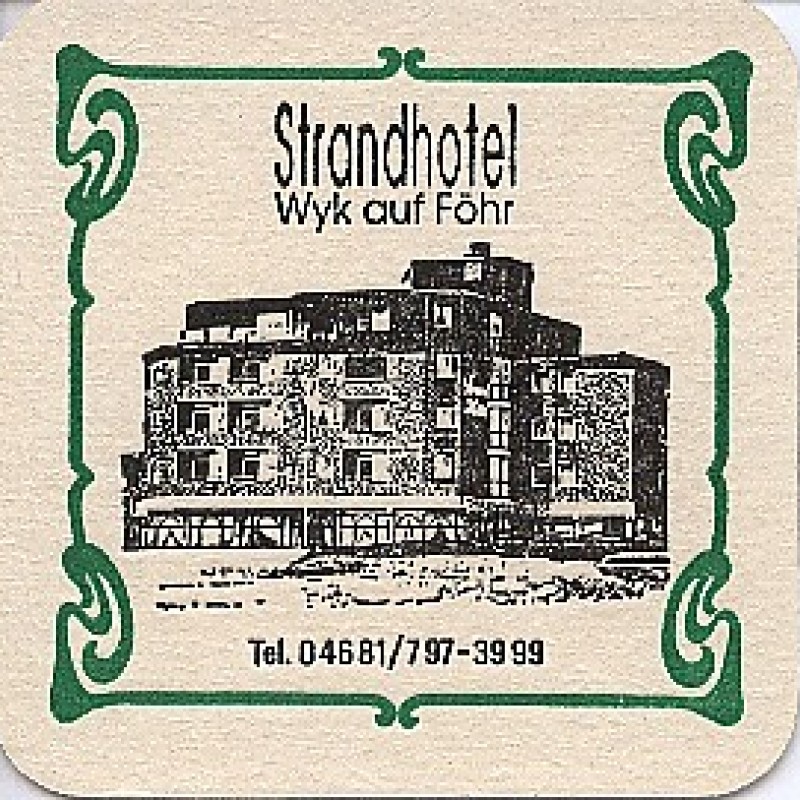 Bierdeckel (Strand-Hotel)