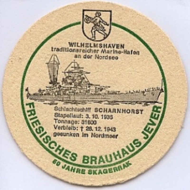 Bierdeckel (50 Jahre Skagerrak)