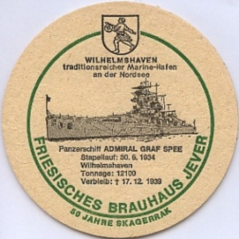 Bierdeckel (50 Jahre Skagerrak)