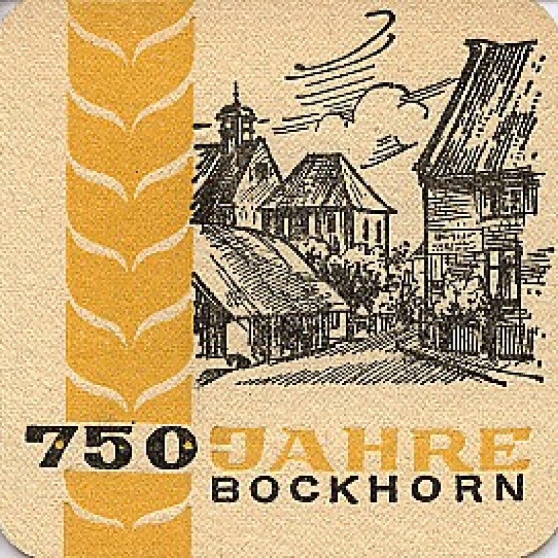 Bierdeckel (750 Jahre Bockhorn)