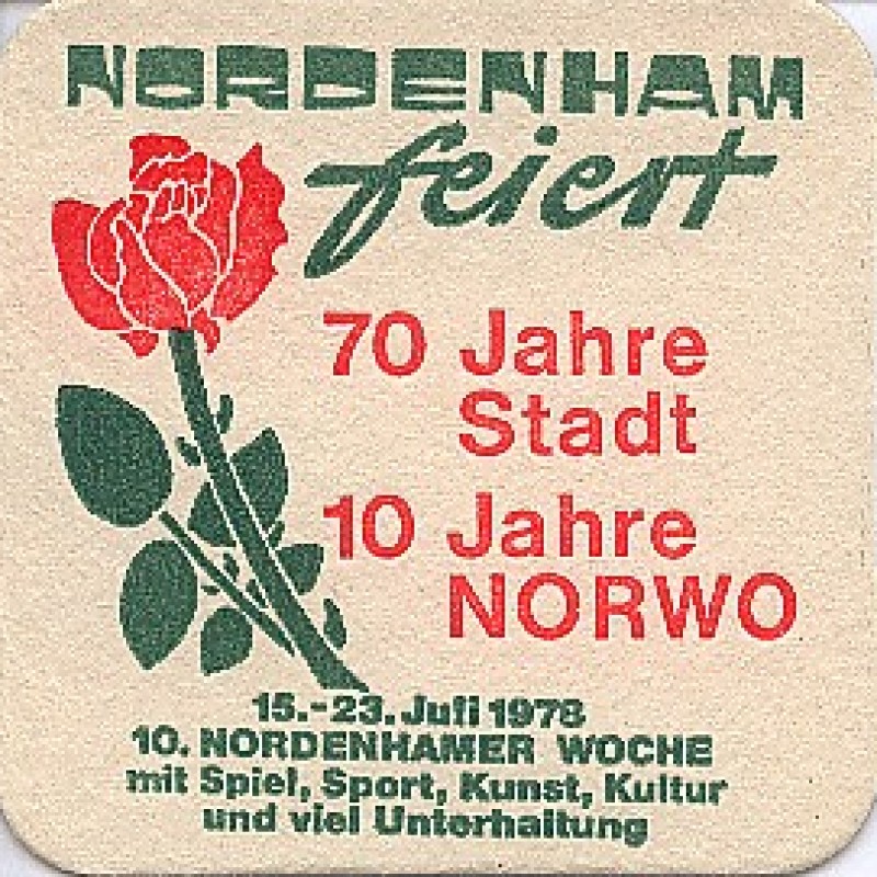 Bierdeckel (Nordenhamer Woche)
