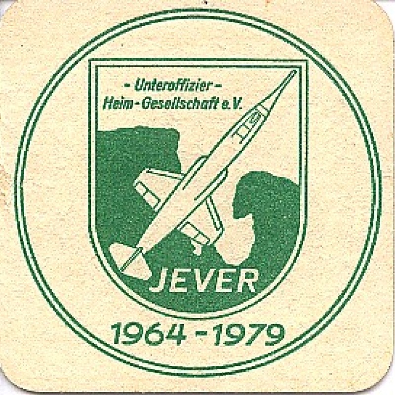 Bierdeckel (16 Jahre Waffenschule der Luftwaffe 10)