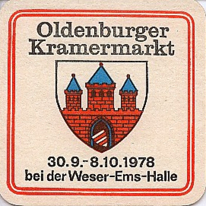 Bierdeckel (Oldenburger Kramermarkt)
