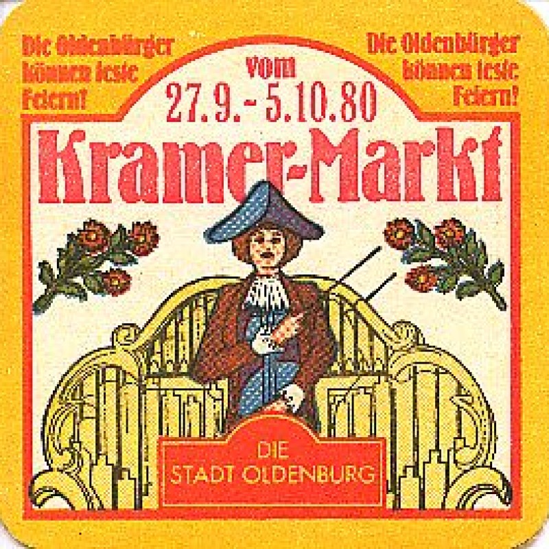 Bierdeckel (Oldenburger Kramermarkt)