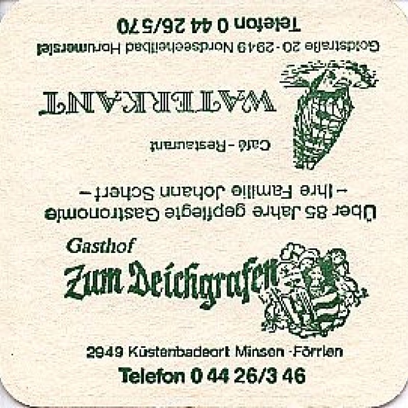 Bierdeckel (Waterkant)