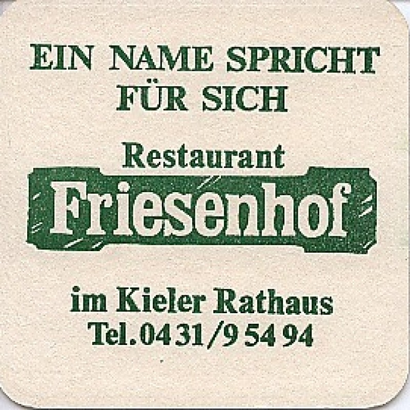 Bierdeckel (Friesenhof)