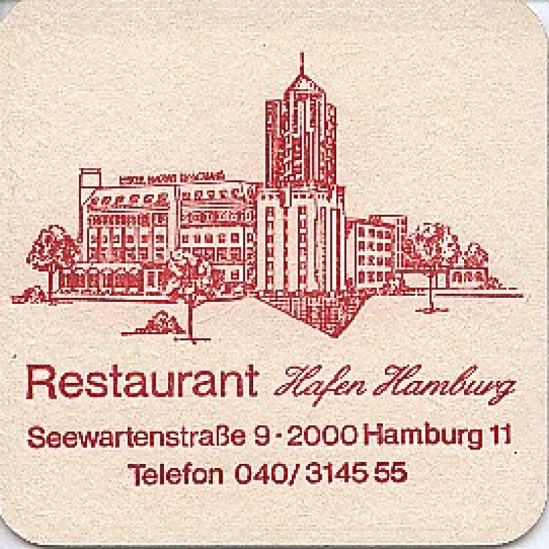 Bierdeckel (Hafen Hamburg)