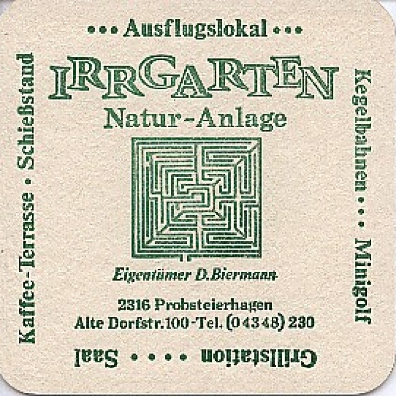 Bierdeckel (Irrgarten)