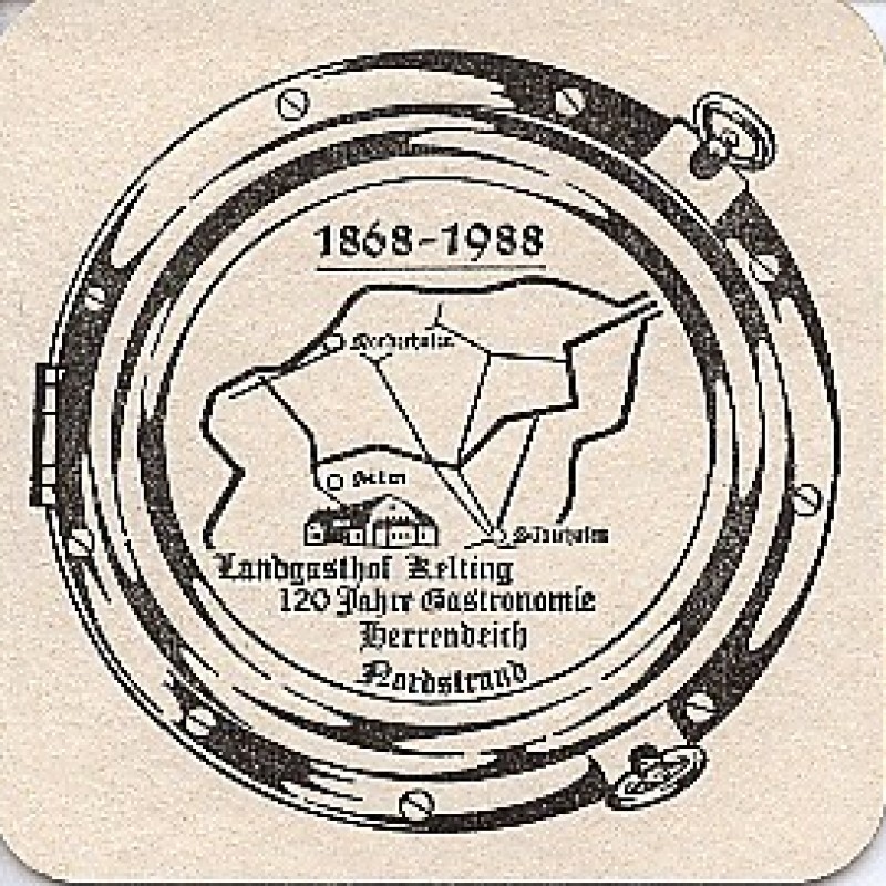 Bierdeckel (120 Jahre Landgasthof Kelting)