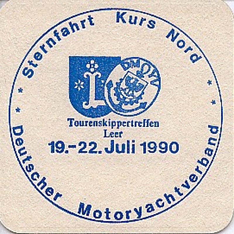 Bierdeckel (Tourenskippertreffen Leer)