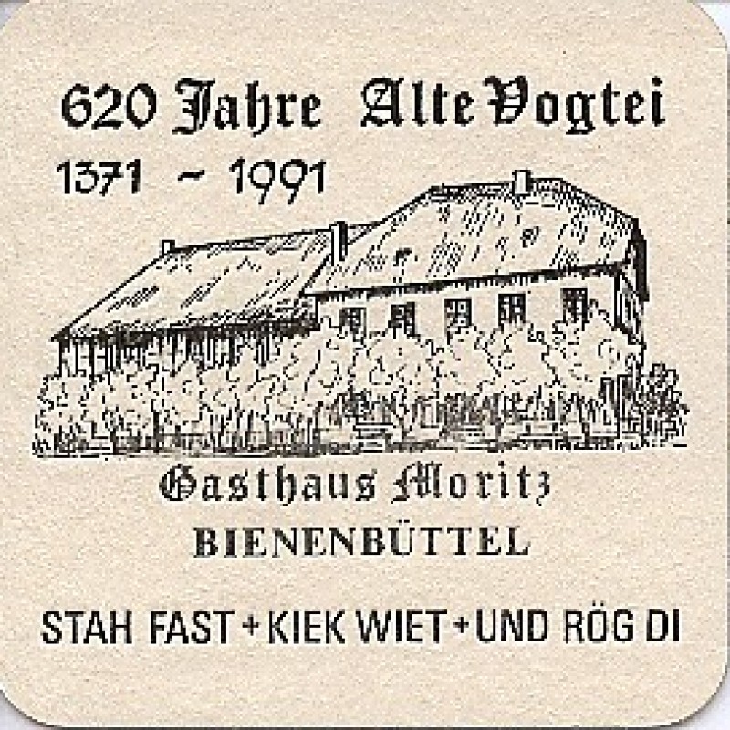 Bierdeckel (620 Jahre Alte Vogtei)
