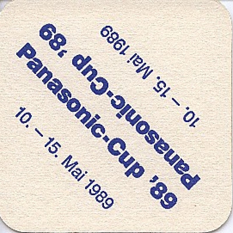 Bierdeckel (Panasonic-Cup)