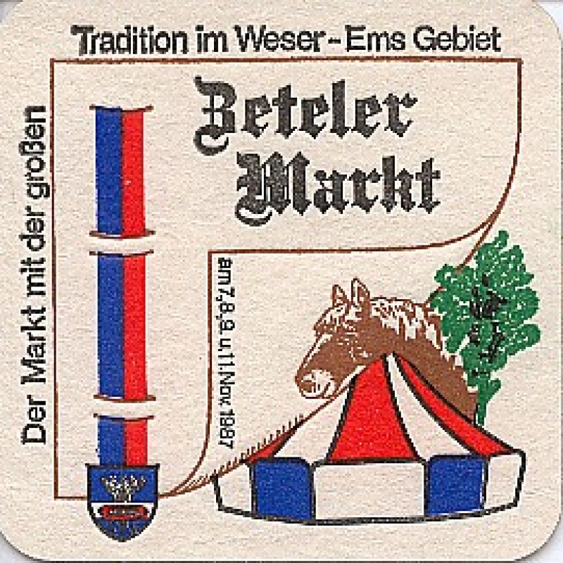 Bierdeckel (Zeteler Markt)