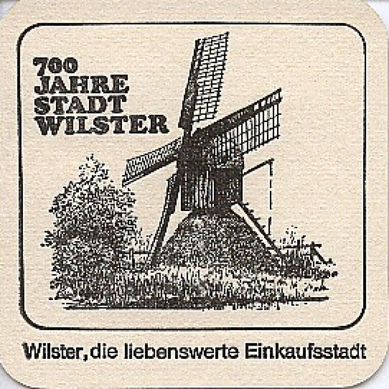 Bierdeckel (700 Jahre Wilster)