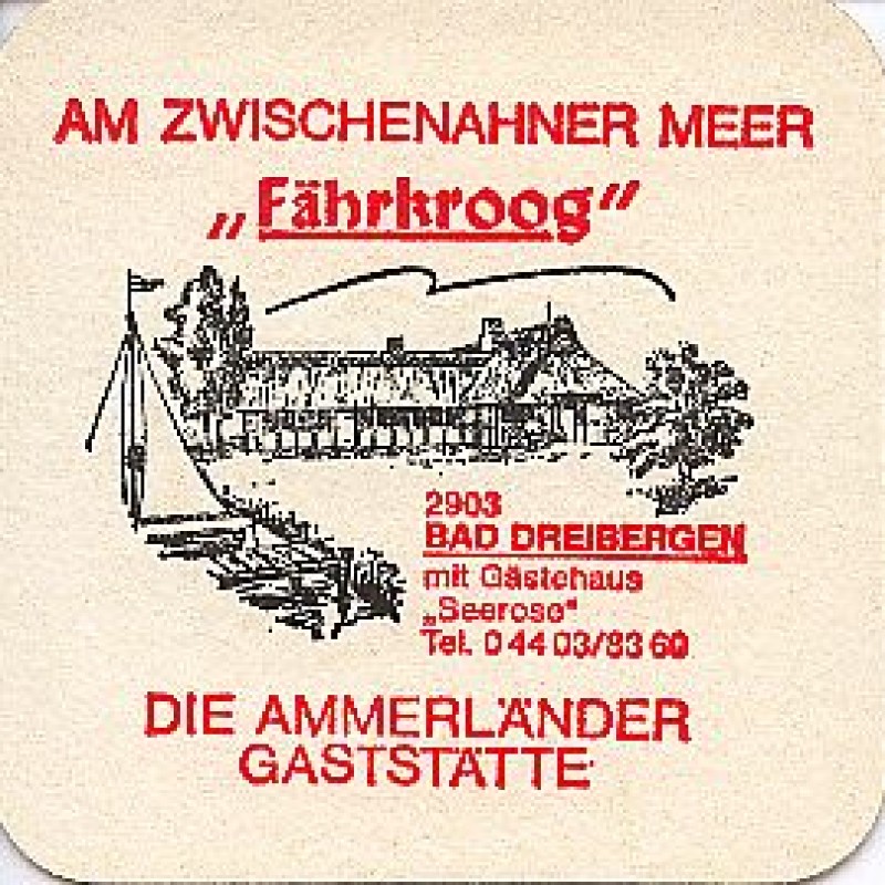 Bierdeckel (F&auml;hrkroog)