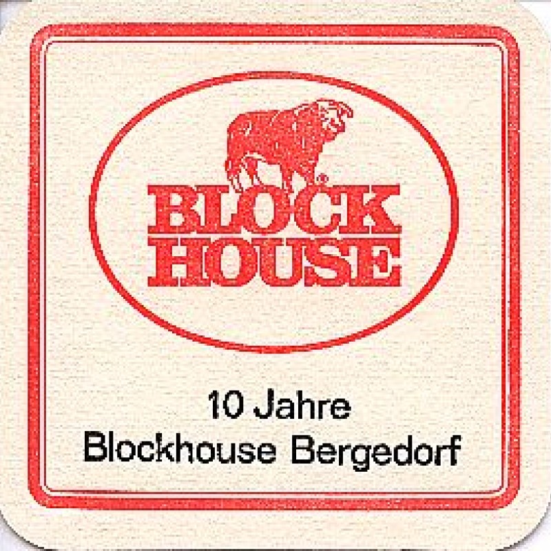 Bierdeckel (10 Jahre Blockhouse Bergedorf)