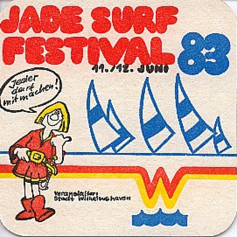 Bierdeckel (Jade Surf Festival)