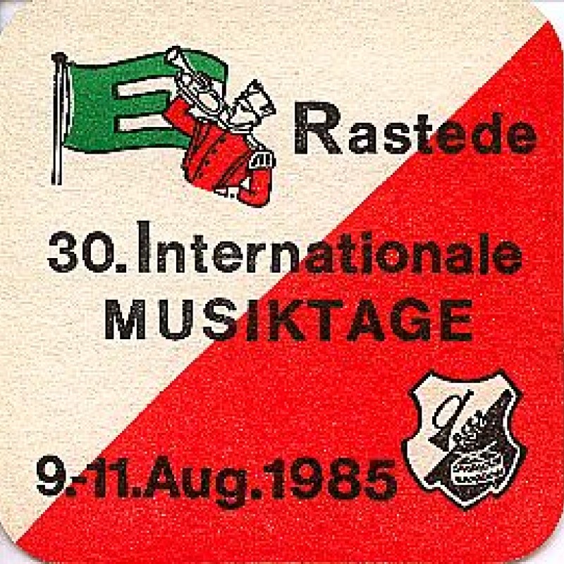 Bierdeckel (Internationale Rasteder Musiktage)