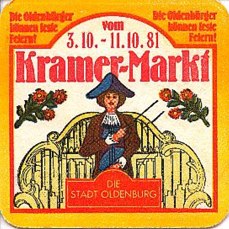 Bierdeckel (Oldenburger Kramermarkt)