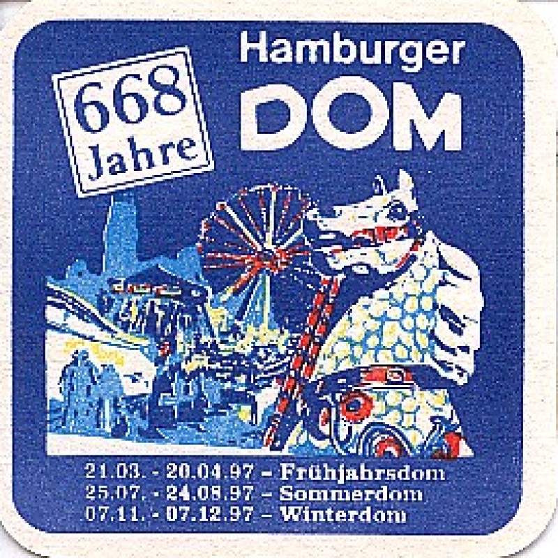 Bierdeckel (Hamburger Dom)