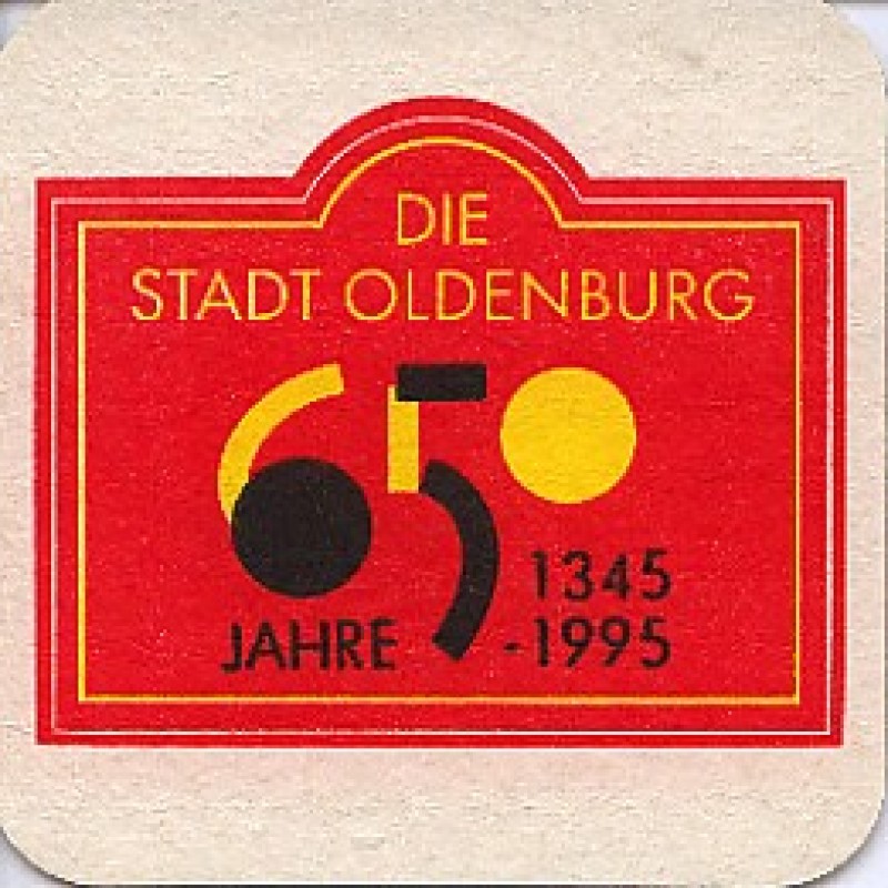 Bierdeckel (650 Jahre Oldenburg)