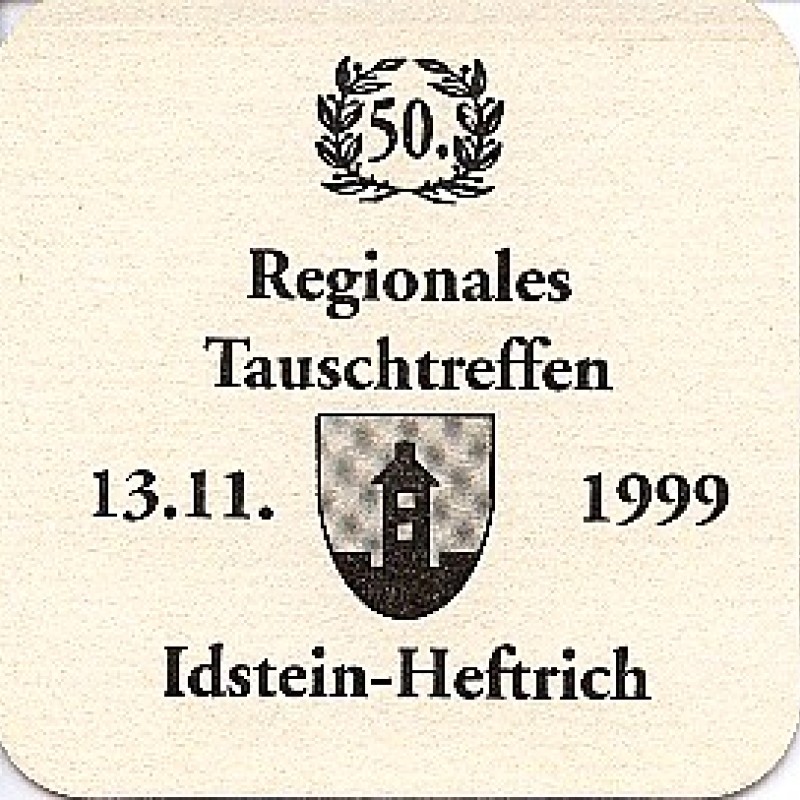 Bierdeckel (Regionales Tauschtreffen Idstein-Heftrich)