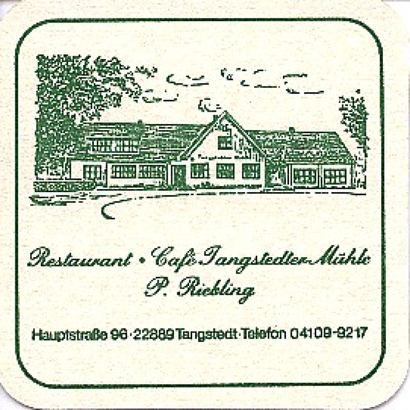 Bierdeckel (Tangstedter M&uuml;hle)