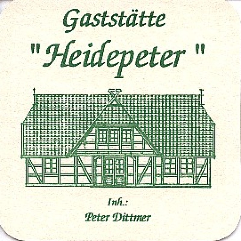 Bierdeckel (Heidepeter)