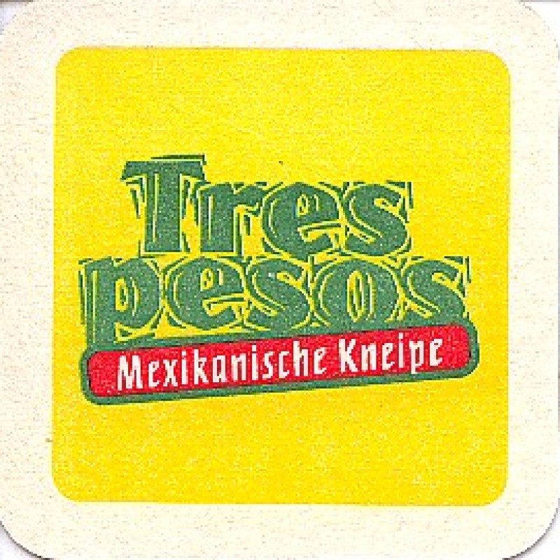 Bierdeckel (Tres Pesos)