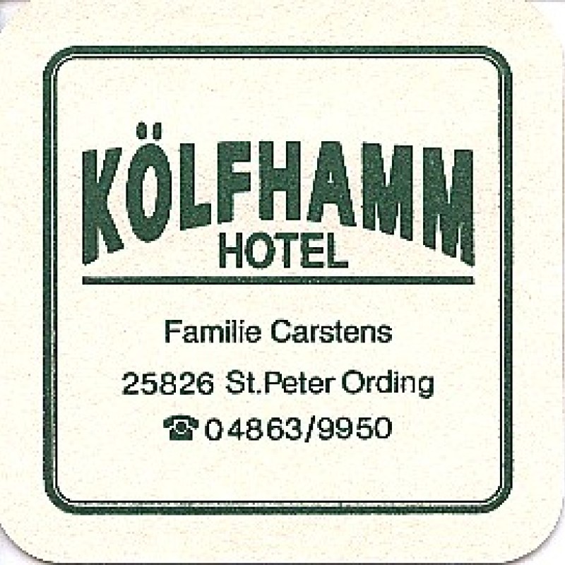 Bierdeckel (K&ouml;lfhamm)