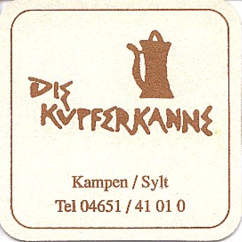 Bierdeckel (Die Kupferkanne)