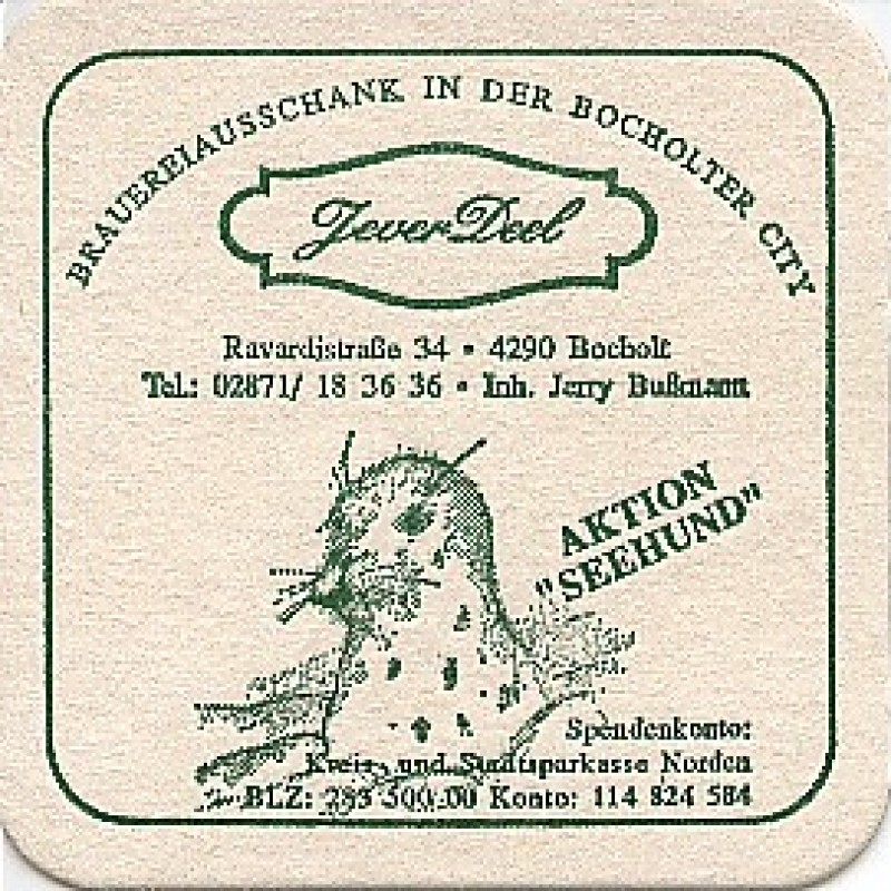 Bierdeckel (Jever Deel)