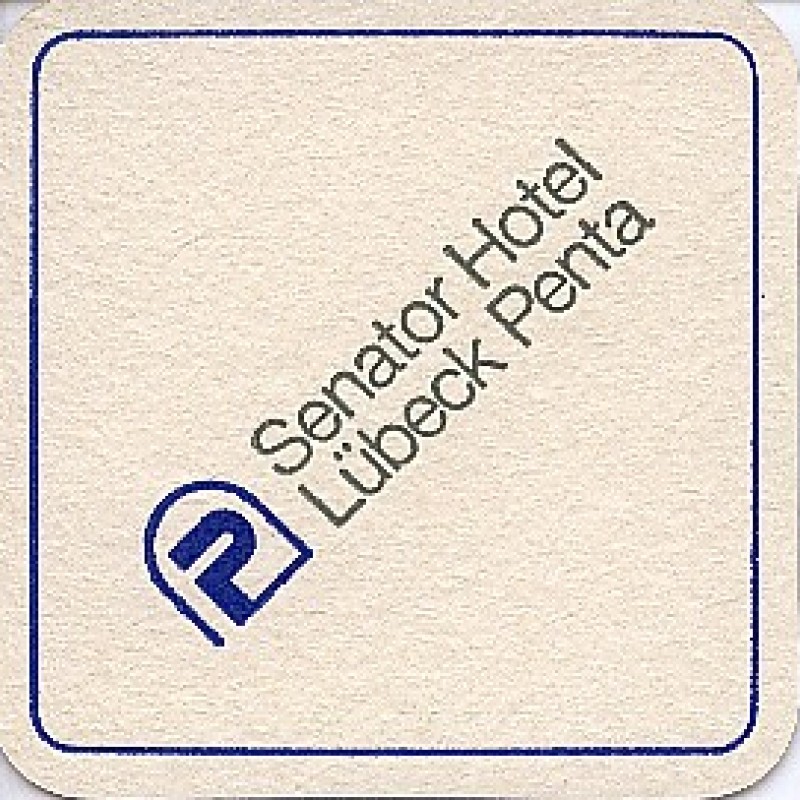 Bierdeckel (Senator Hotel)