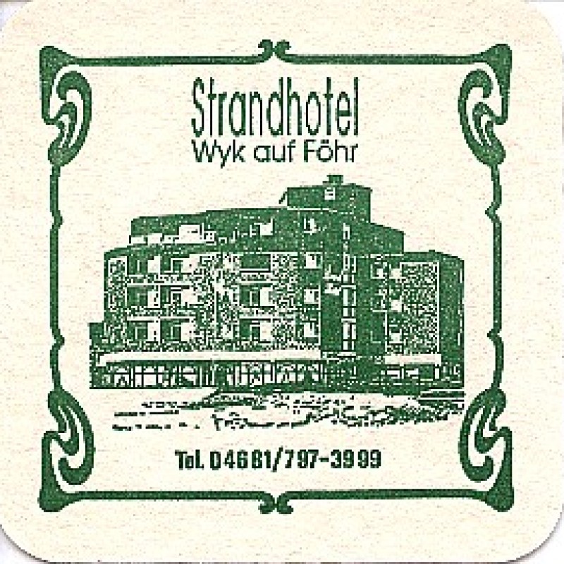 Bierdeckel (Strand-Hotel)