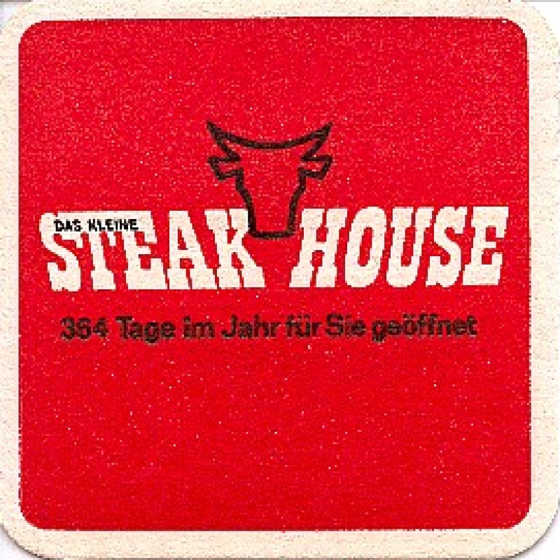 Bierdeckel (Das kleine Steak House)