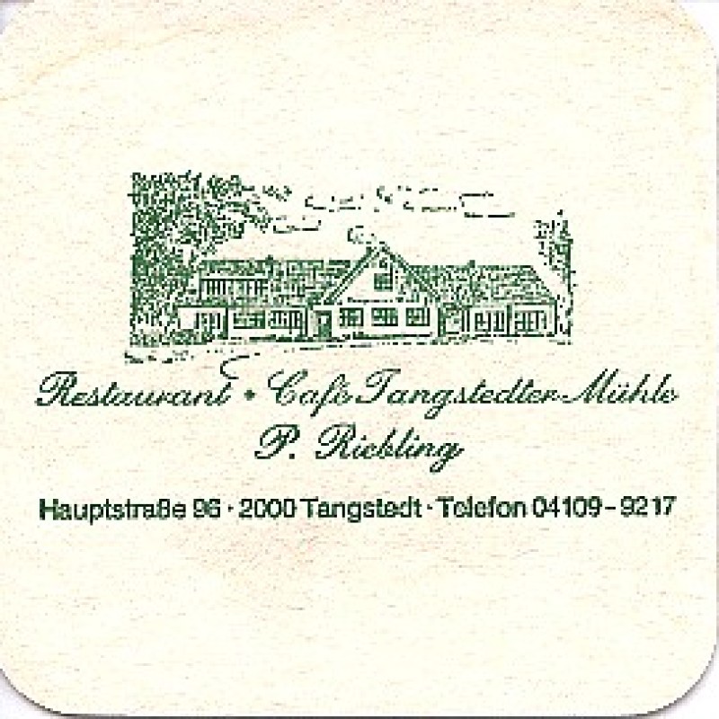 Bierdeckel (Tangstedter M&uuml;hle)