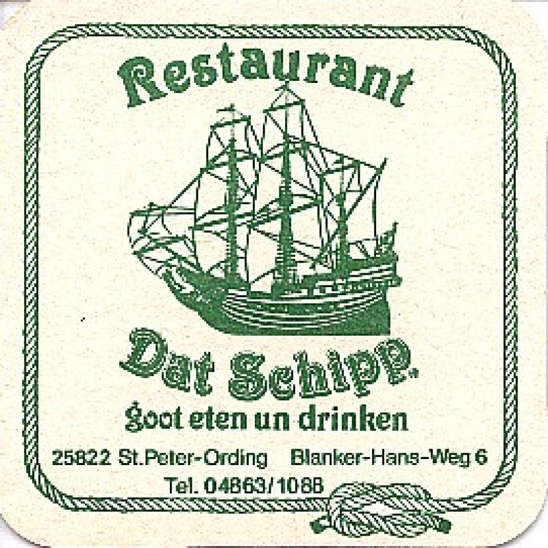 Bierdeckel (Dat Schipp)
