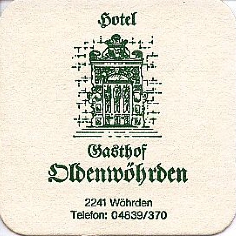 Bierdeckel (Oldenw&ouml;hrden)