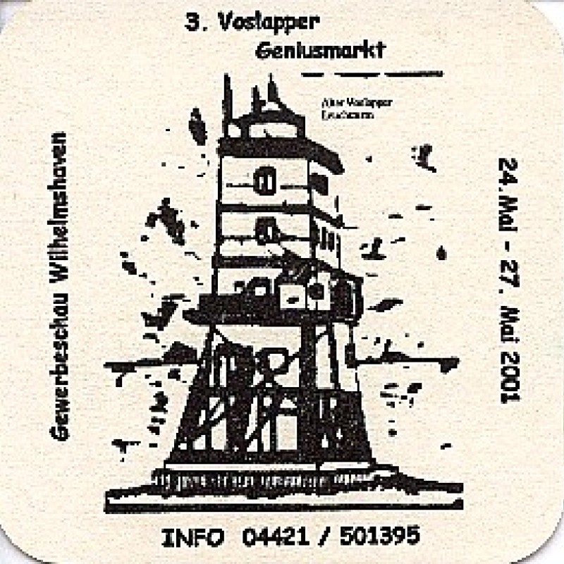 Bierdeckel (Voslapper Geniusmarkt)